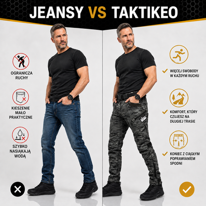 Taktikeo™ | Taktyczne spodnie motocyklowe..
